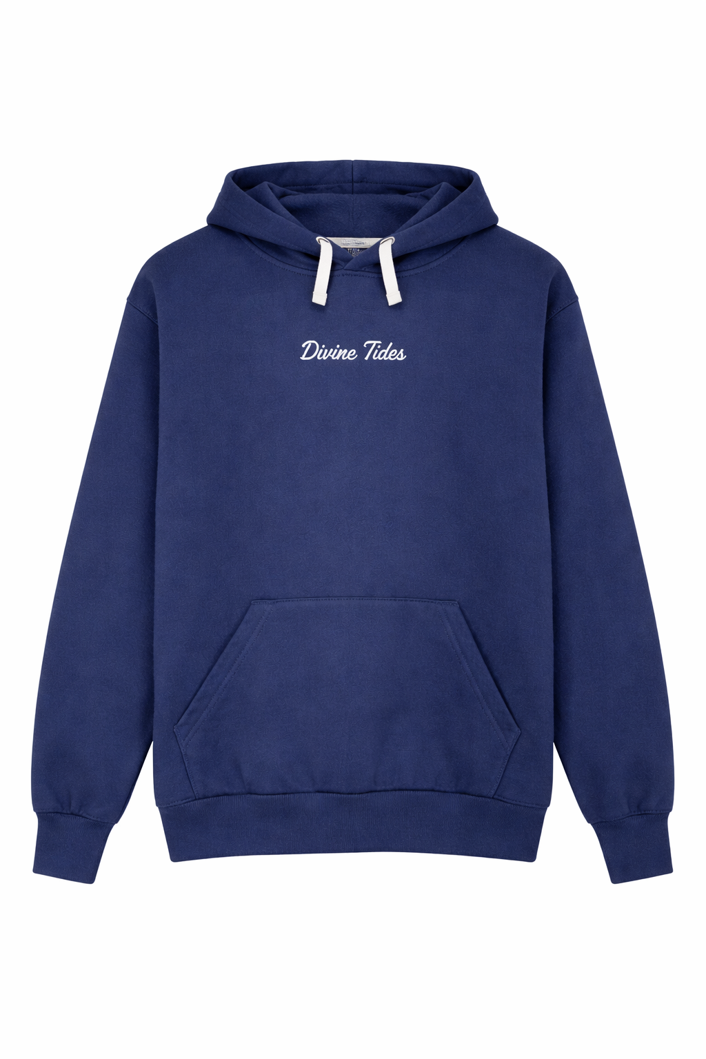 Divine Tides Vintage Hoodie - Vintage Blue