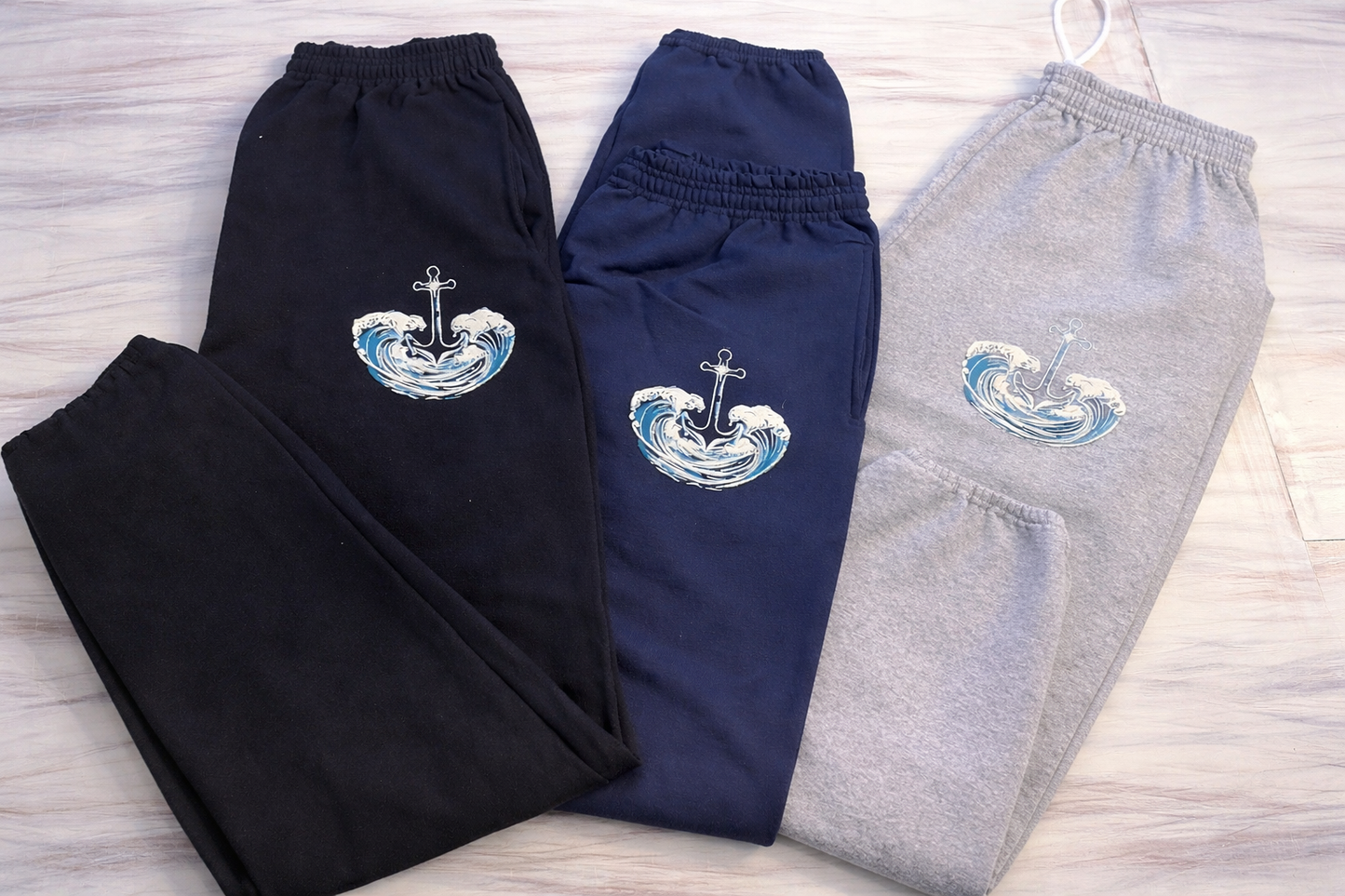Coastal Elastic Jogger Sweatpants