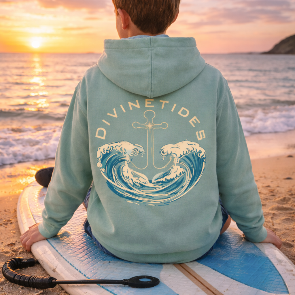 Next Wave Youth Hoodie - Sage
