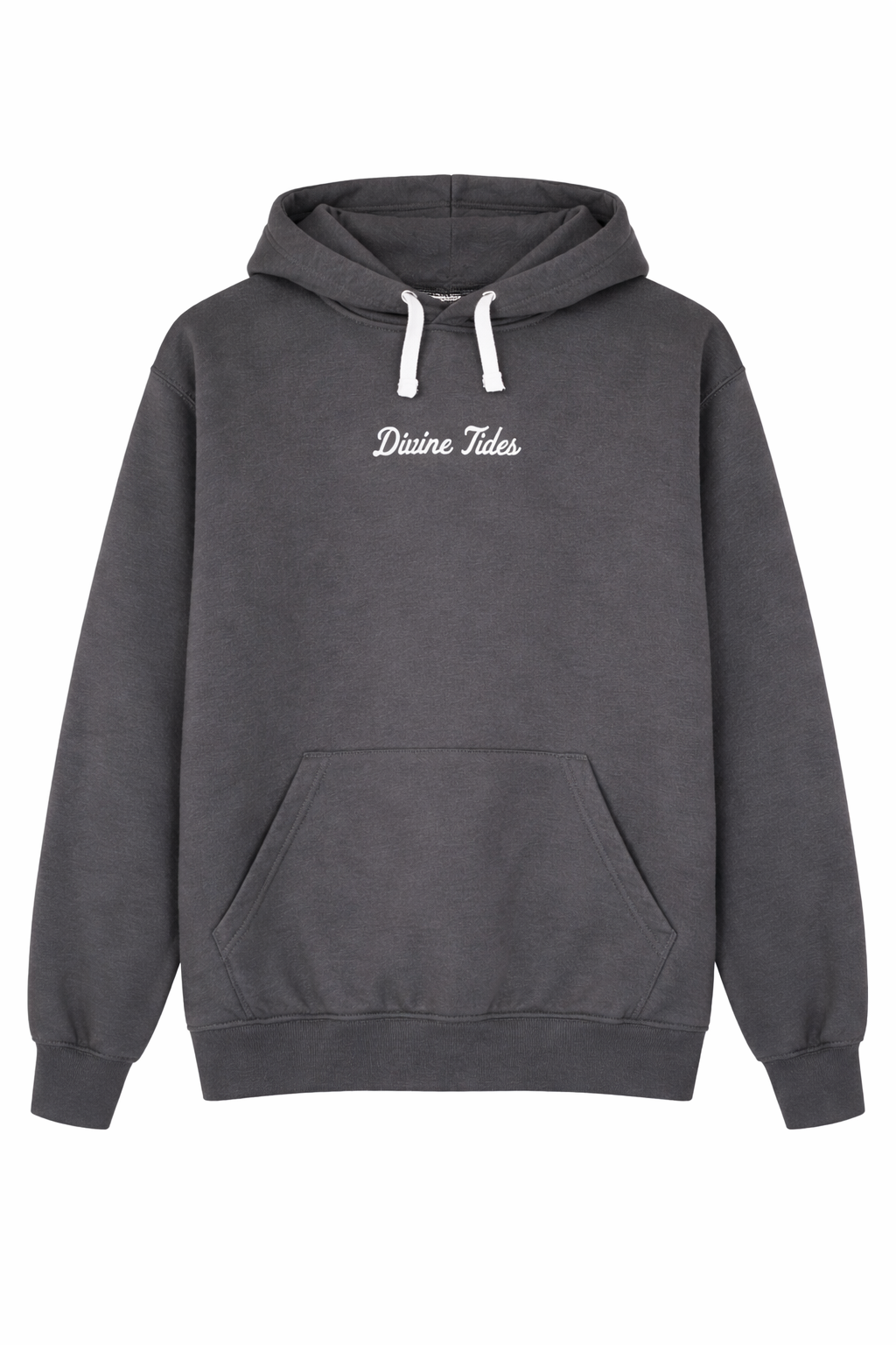 Divine Tides Vintage Hoodie - Granite