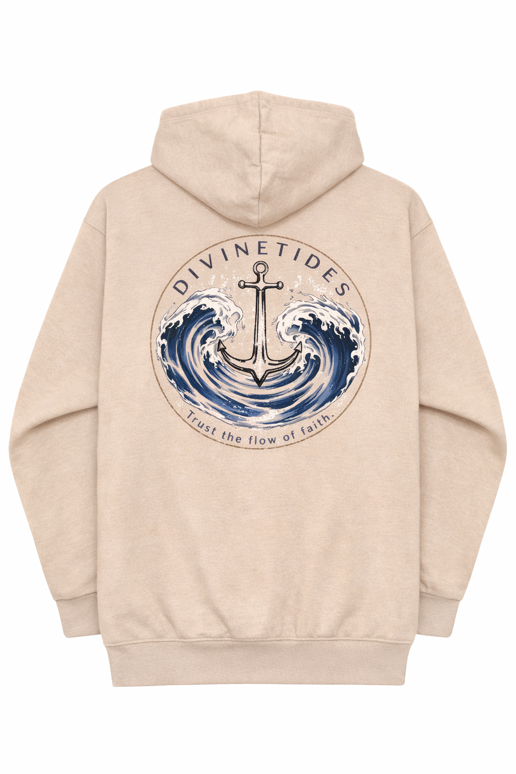 Divine Tides Vintage Hoodie - Atmosphere