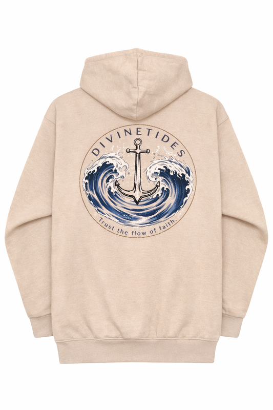 Divine Tides Vintage Hoodie - Atmosphere