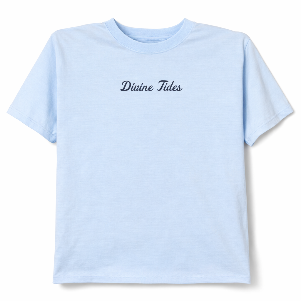 Divine Tides Comfort Colors T-Shirt - Hydrangea