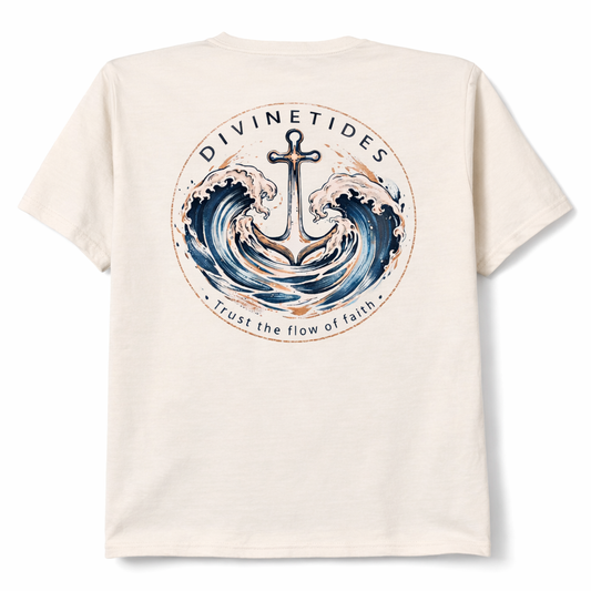 Divine Tides Comfort Colors T-Shirt - Ivory