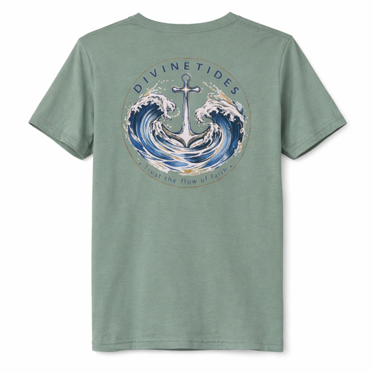 Divine Tides Premium T-Shirt - Sage