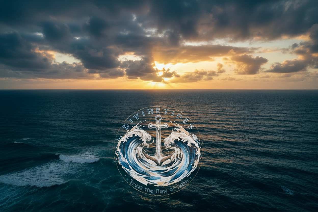 Divine Tides Hero Banner - Bigger Logo